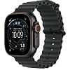 Apple Watch Ultra 3 49mm Black Titanium Case Ocean Band Black AWUB3-45